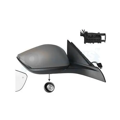 Bestpreis VAN WEZEL Außenspiegel * HAGUS * 4093828