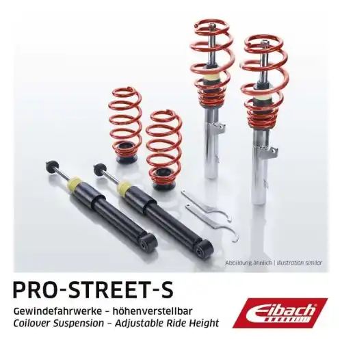 Expressversand EIBACH Fahrwerkssatz, Federn/Dämpfer Eibach Pro-Street-S PSS65-85-046-02-22