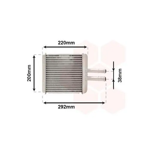Heißes Angebot VAN WEZEL Wärmetauscher, Innenraumheizung 81006027