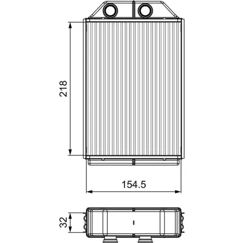VALEO Wärmetauscher, Innenraumheizung 811530 Angebot