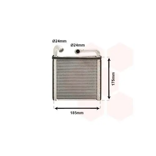 VAN WEZEL Wärmetauscher, Innenraumheizung 03016385 Solange Der Vorrat Reicht