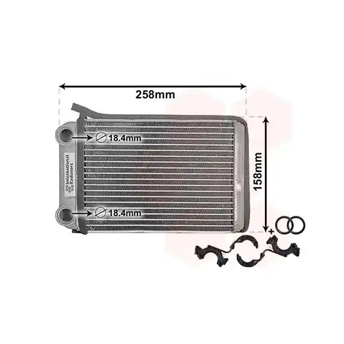 VAN WEZEL Wärmetauscher, Innenraumheizung *** IR PLUS *** 37016701 Top-Seller