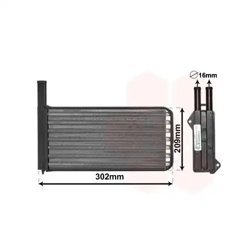 Beliebt VAN WEZEL Wärmetauscher, Innenraumheizung 18006154