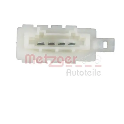 METZGER Widerstand, Innenraumgebläse 0917704 Garantierte Lieferung