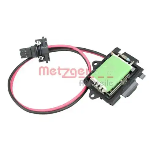 METZGER Widerstand, Innenraumgebläse 0917071 Geprüft