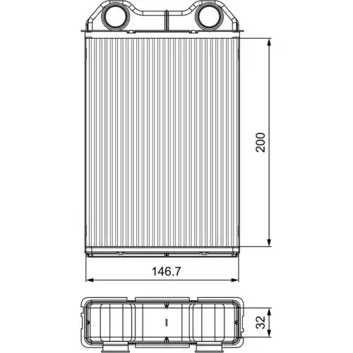 VALEO Wärmetauscher, Innenraumheizung 811533 Preis Gesenkt