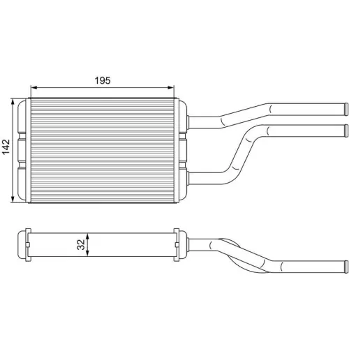 VALEO Wärmetauscher, Innenraumheizung 811545 Jetzt Bestellen