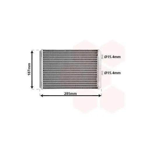 VAN WEZEL Wärmetauscher, Innenraumheizung 17006325 Top-Seller