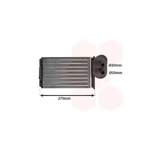 VAN WEZEL Wärmetauscher, Innenraumheizung 58006296 Günstig