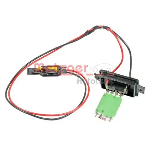 METZGER Widerstand, Innenraumgebläse ORIGINAL ERSATZTEIL 0917223 Solange Der Vorrat Reicht