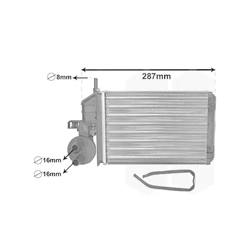 VAN WEZEL Wärmetauscher, Innenraumheizung *** IR PLUS *** 17006259 Must-Have