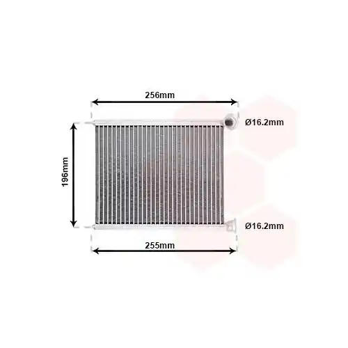 VAN WEZEL Wärmetauscher, Innenraumheizung 40006366 Top-Angebot