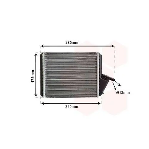 VAN WEZEL Wärmetauscher, Innenraumheizung 09006031 Versand Am Gleichen Tag